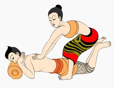 Rücken-, Nacken- und Schulter-Massage